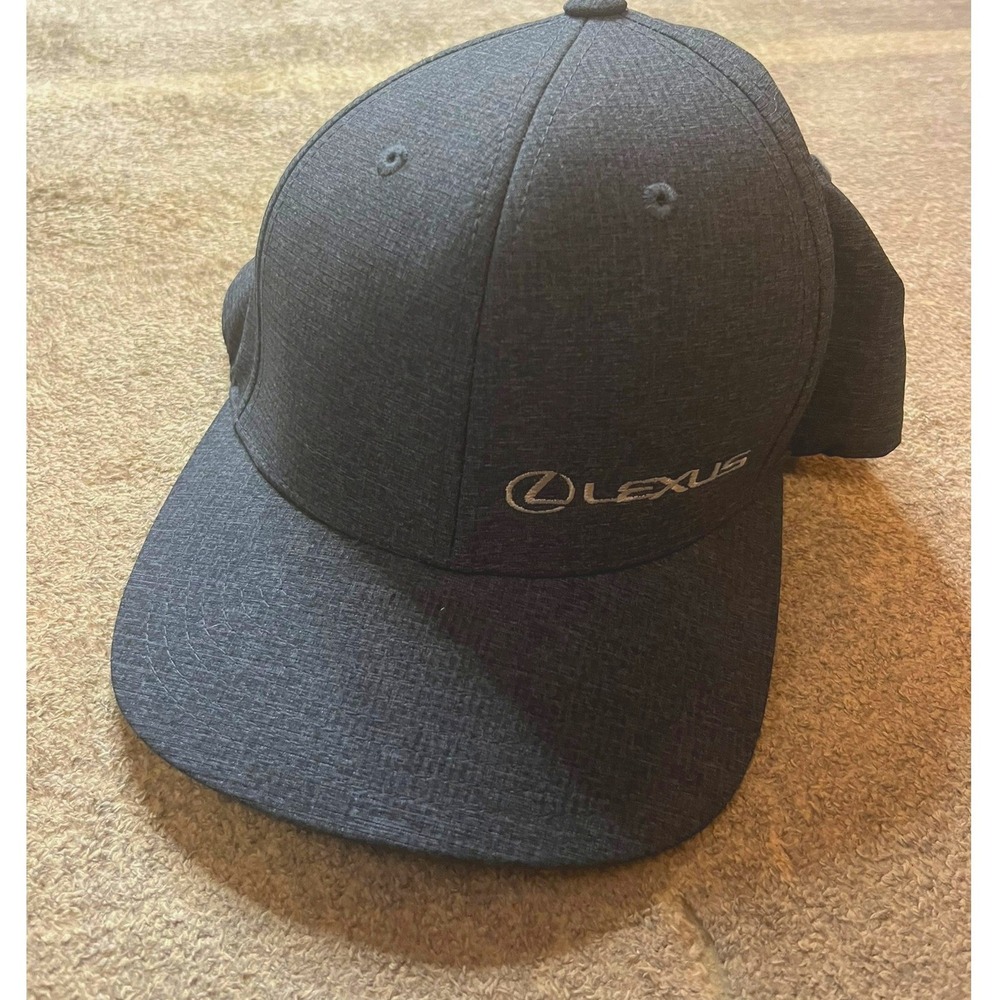Lexus Hat Cap America Premium Line 8510 Flexfit 110 Snapback Charcoal Grey OSFM